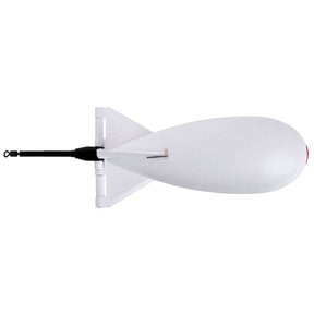 Cohete cebador Spomb Blanco Mediano X - Tienda Carpfishing