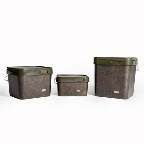 Cubo Nash Camo 10 litros - Tienda Carpfishing
