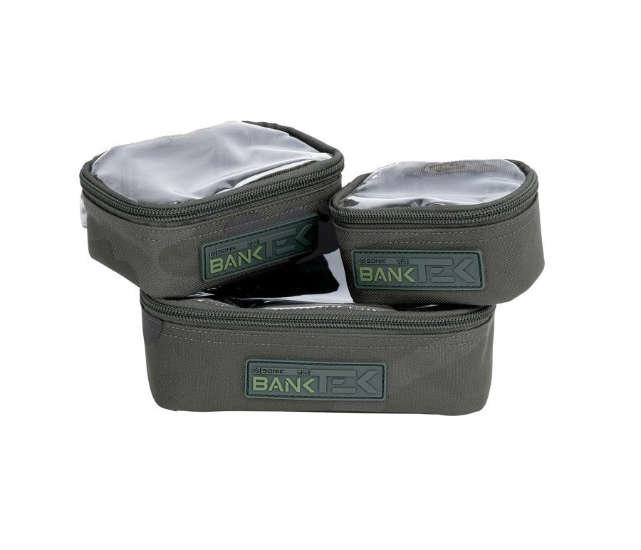 Fundas para accesorios Sonik Bank - Tek - Tienda Carpfishing
