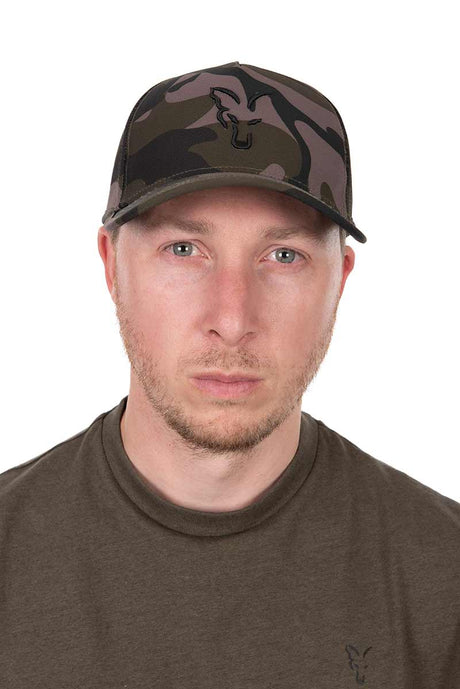Gorra Fox Baseball Scoop Camo - Tienda Carpfishing