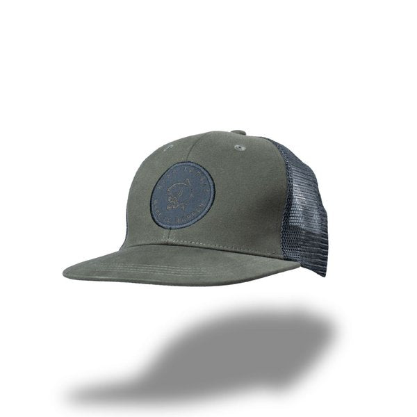 Gorra Nash Make It Happen Carp Logo Trucker Verde - Tienda Carpfishing