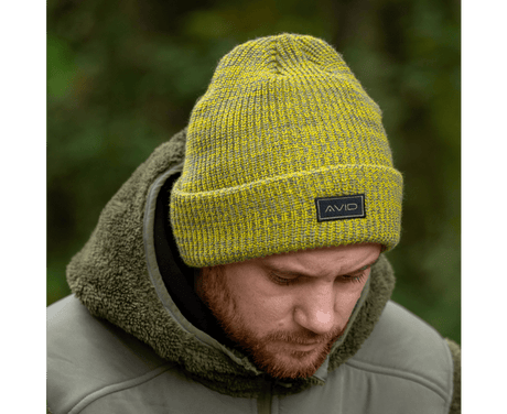 Gorro Avid Carp Marl Amarillo - Tienda Carpfishing