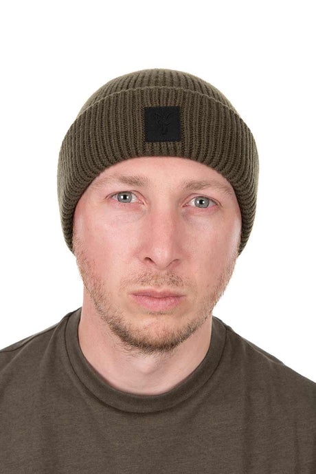 Gorro Fox HD Beanie Caqui - Tienda Carpfishing