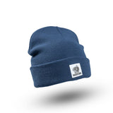 Gorro Nash Make It Happen Badge Azul Marino - Tienda Carpfishing