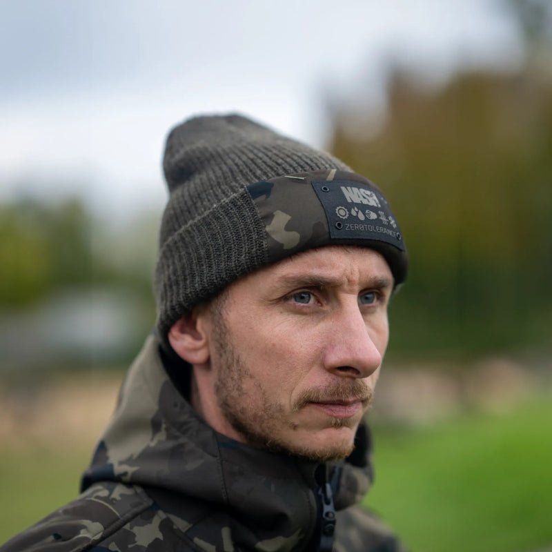 Gorro Nash ZT Woolly Camo - Tienda Carpfishing