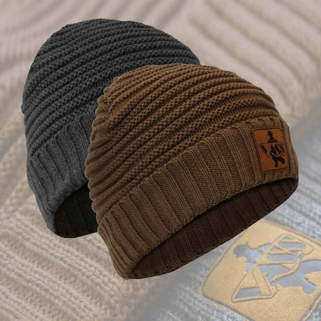 Gorro Vass VR376 Ribbed Gris - Tienda Carpfishing