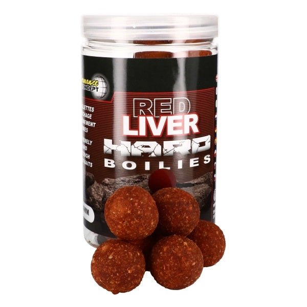 Hard Boilies Starbaits Red Liver - 24 mm - Tienda Carpfishing