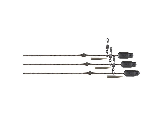 Heli Clips Rigs Fox Edges Copper Core Naturals - Tienda Carpfishing