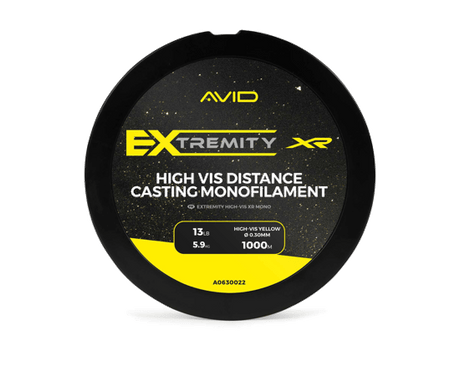 Hilo Avid Carp Extremity Hi - Vis Mono 1000 m - Tienda Carpfishing