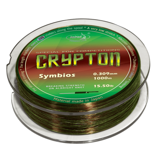 Hilo Katran Crypton Symbios 0,30 mm 1000 m - Tienda Carpfishing