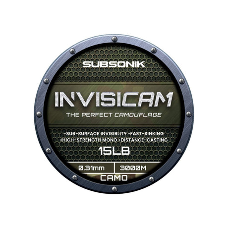 Hilo Sonik Subsonik Invisicam 3000 m - Tienda Carpfishing