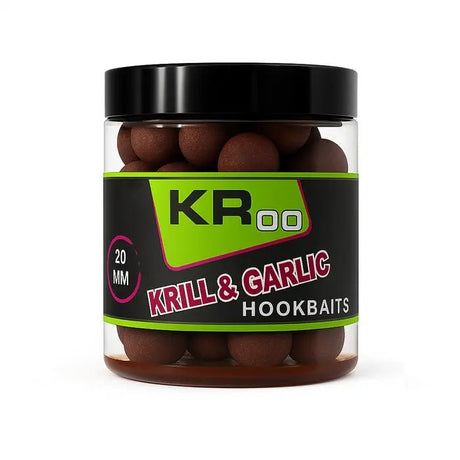 Hook Baits Krom Quality KR100 Krill & Garlic 20 mm - Tienda Carpfishing