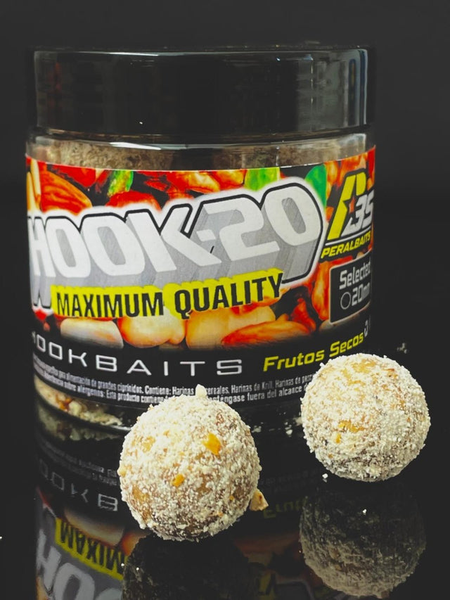 Hook Baits Peralbaits Frutos Secos 20 mm - Tienda Carpfishing