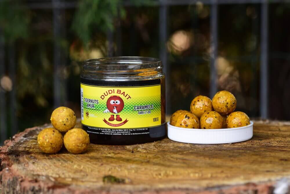 Hook Baits Solubles Dudi Bait Glugged Tiger Nut 16 mm - Tienda Carpfishing