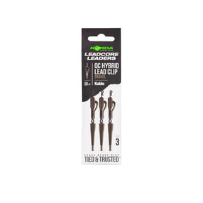 Leadcore Korda Lead Clip QC Kable Gravel 50 cm - Tienda Carpfishing