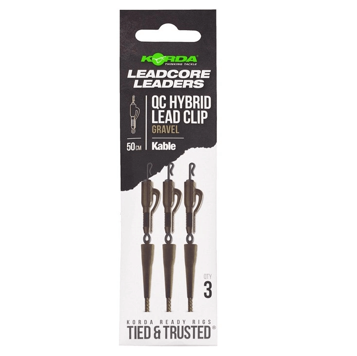 Leadcore Korda QC Kable Gravel 50 cm - Tienda Carpfishing