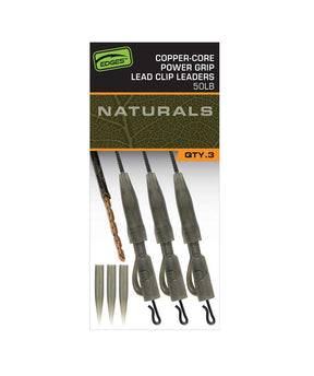 Leadcore Lead Clip Leaders Fox Edges Copper Core 50 lb - Tienda Carpfishing