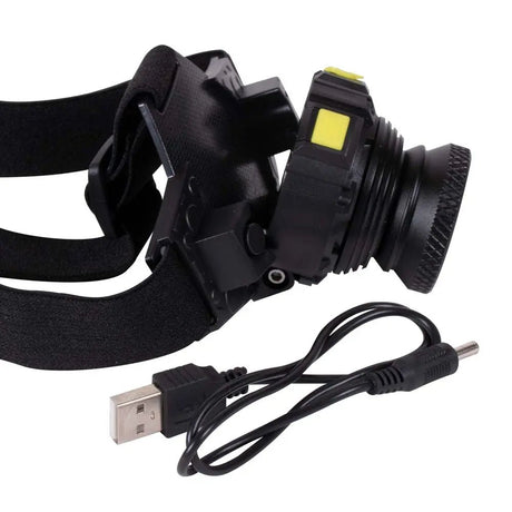 Linterna frontal Faith USB Extreme - Tienda Carpfishing