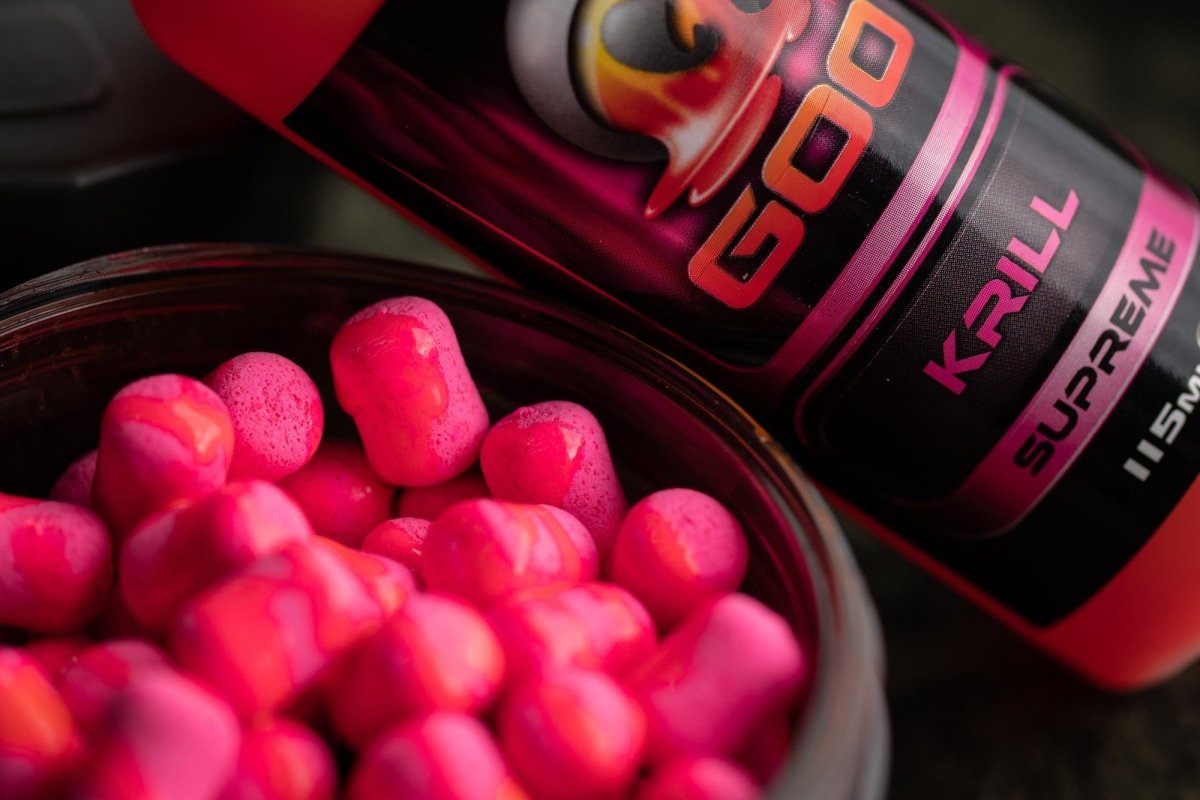 Líquido Korda Goo Krill Supreme 115 ml - Tienda Carpfishing