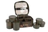Macuto de 6 botes de cebo Fox Camolite - Tienda Carpfishing