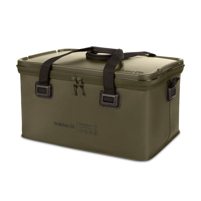 Macuto Trakker Downpour T1 XL Verde - Tienda Carpfishing
