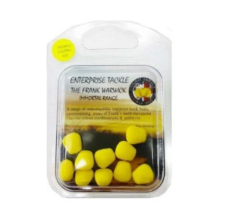 Maíz flotante Enterprise F/W Immortals Sweetcorn Amarillo Piña y Ácido Butírico - Tienda Carpfishing