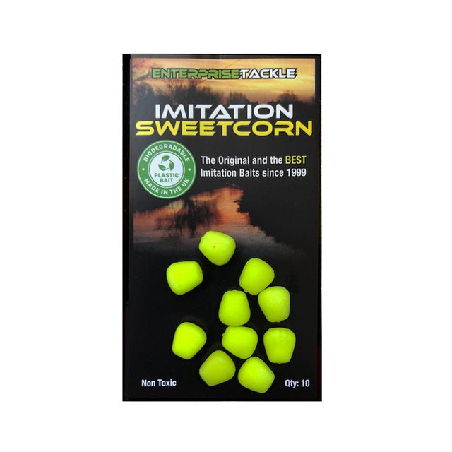Maiz flotante Enterprise Pop Up Sweetcorn Amarillo Fluor Grande - Tienda Carpfishing