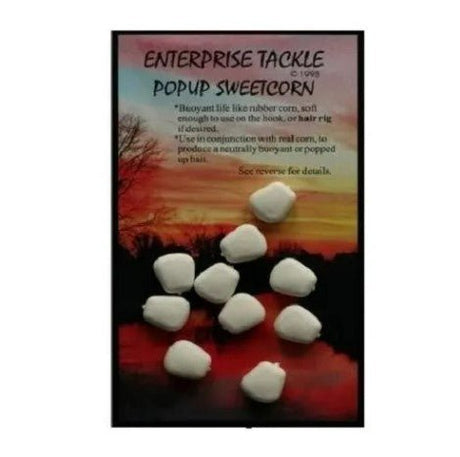 Maiz fondante Enterprise Sinking Sweetcorn Blanco - Tienda Carpfishing