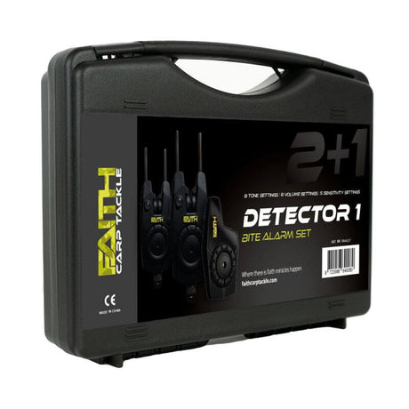 Maletín de Alarmas 2+1 Faith Detector 1 - Tienda Carpfishing