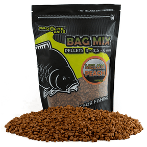 Micro Pellets Pro Elite Baits Melon & Peach 3,4, 6 mm - Tienda Carpfishing