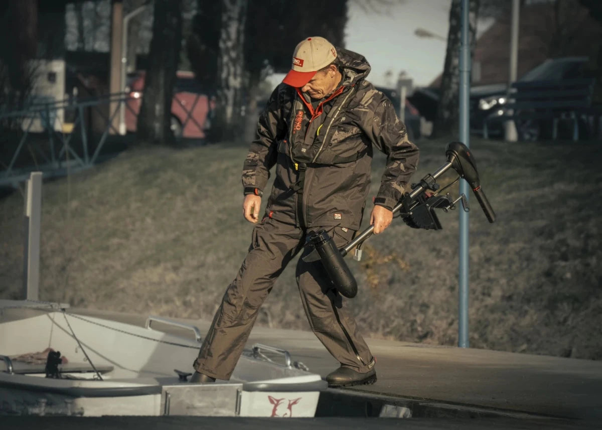 Motor eléctrico Rhino VX V2 Motor fueraborda eléctrico 55 lb - Tienda Carpfishing