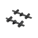 Pack 2 Buzz bars ajustables Fox Black Label Carbon 2 cañas 11 - 12,5 cm - Tienda Carpfishing