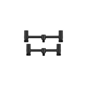 Pack 2 Buzz bars ajustables Fox Black Label Carbon 2 cañas 11 - 12,5 cm - Tienda Carpfishing