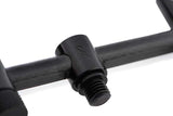 Pack 2 Buzz bars ajustables Fox Black Label Carbon 2 cañas 11 - 12,5 cm - Tienda Carpfishing