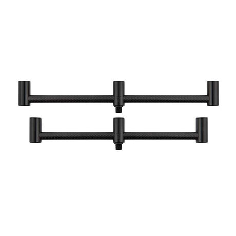 Pack 2 Buzz bars Fox Black Label Carbon 3 cañas 22 - 25 cm - Tienda Carpfishing