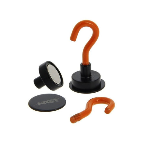 Pack de 2 ganchos magnéticos NGT para refugio o brolly - Tienda Carpfishing