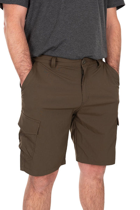 Pantalón corto Fox Caqui LW Cargo - Tienda Carpfishing