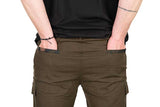 Pantalón corto Fox LW Combat Caqui - Tienda Carpfishing