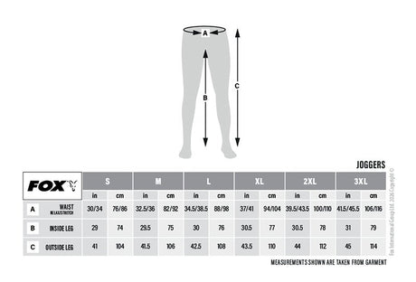 Pantalón Fox Collection Joggers Negro - Tienda Carpfishing