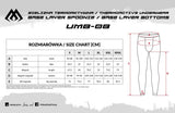 Pantalón térmico Mikado Base Layer Bottoms Negra - Tienda Carpfishing