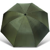Paraguas NGT 45" verde con cremallera - Tienda Carpfishing