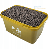 Pellet Aller Aqua Halibut 8 mm 3 kg - Tienda Carpfishing