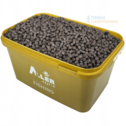 Pellet Aller Aqua Halibut 8 mm 3 kg - Tienda Carpfishing