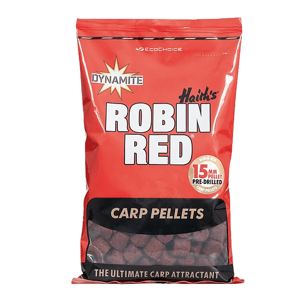 Pellets Dynamite Baits Robin Red 15 mm - Tienda Carpfishing