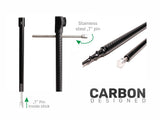 Pica de carbono Zfish 60 - 110 cm - Tienda Carpfishing
