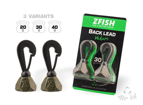 Plomo Trasero Zfish 40g - Tienda Carpfishing