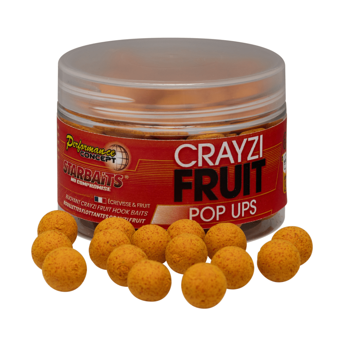 Pop ups Starbaits Crayzi Fruit 12 mm - Tienda Carpfishing