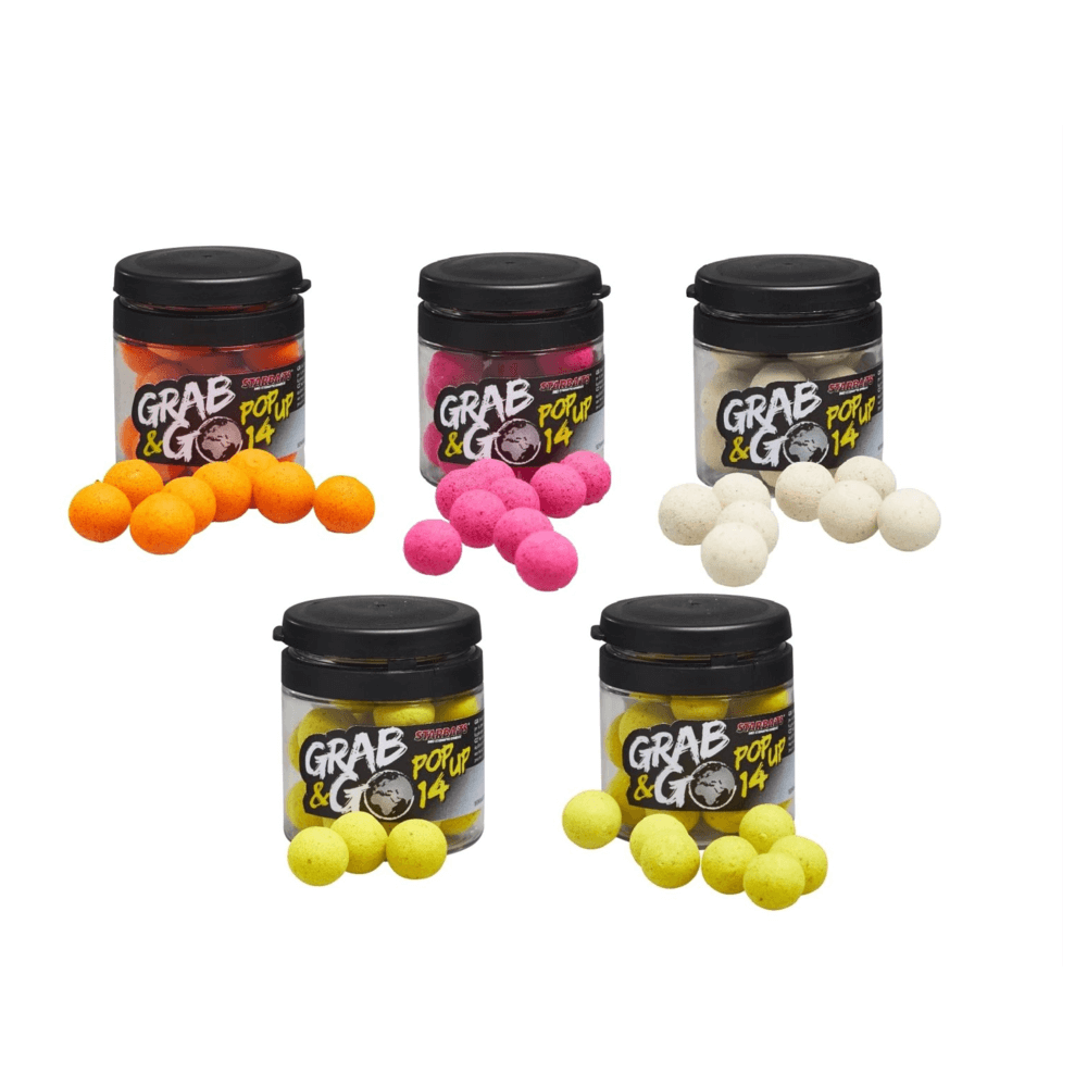 Pop Ups Starbaits Grab Go Garlic 14 mm - Tienda Carpfishing