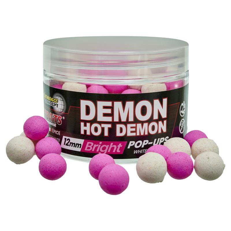 Pop ups Starbaits Hot Demon Bright 16 mm - Tienda Carpfishing
