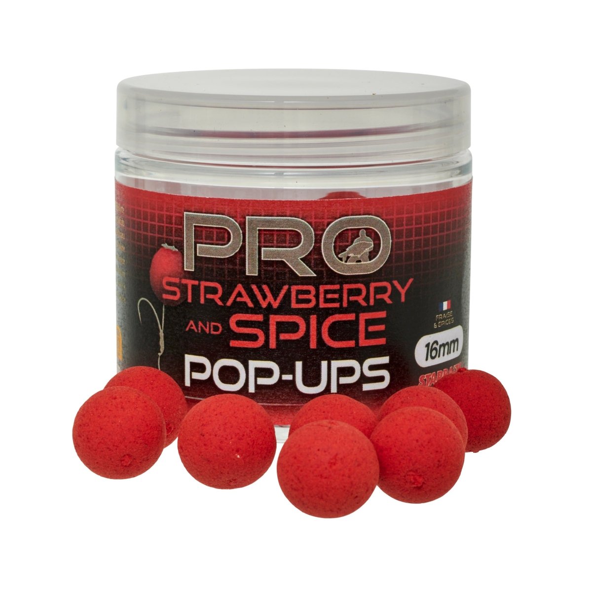 Pop ups Starbaits Strawberry Spice 16 mm - Tienda Carpfishing